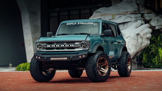 Ford Bronco no SoFlo Jeep studijas iepriecinās ar atsitienu