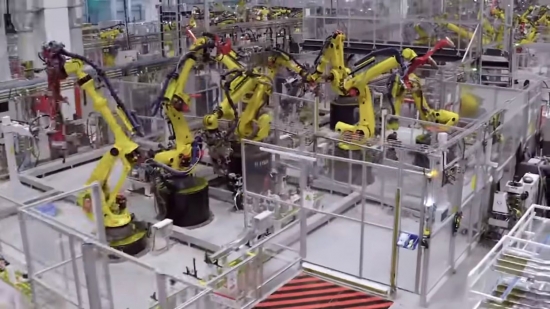 Tesla продемонстрировала впечатляющие изображения фабрики Gigafactory Shanghai
