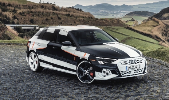 AUDI A3 SPORTBACK-FIRST details AND photos of the CAMOUFLAGED